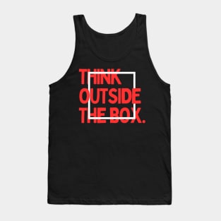 Think Outside The Box Tank Top